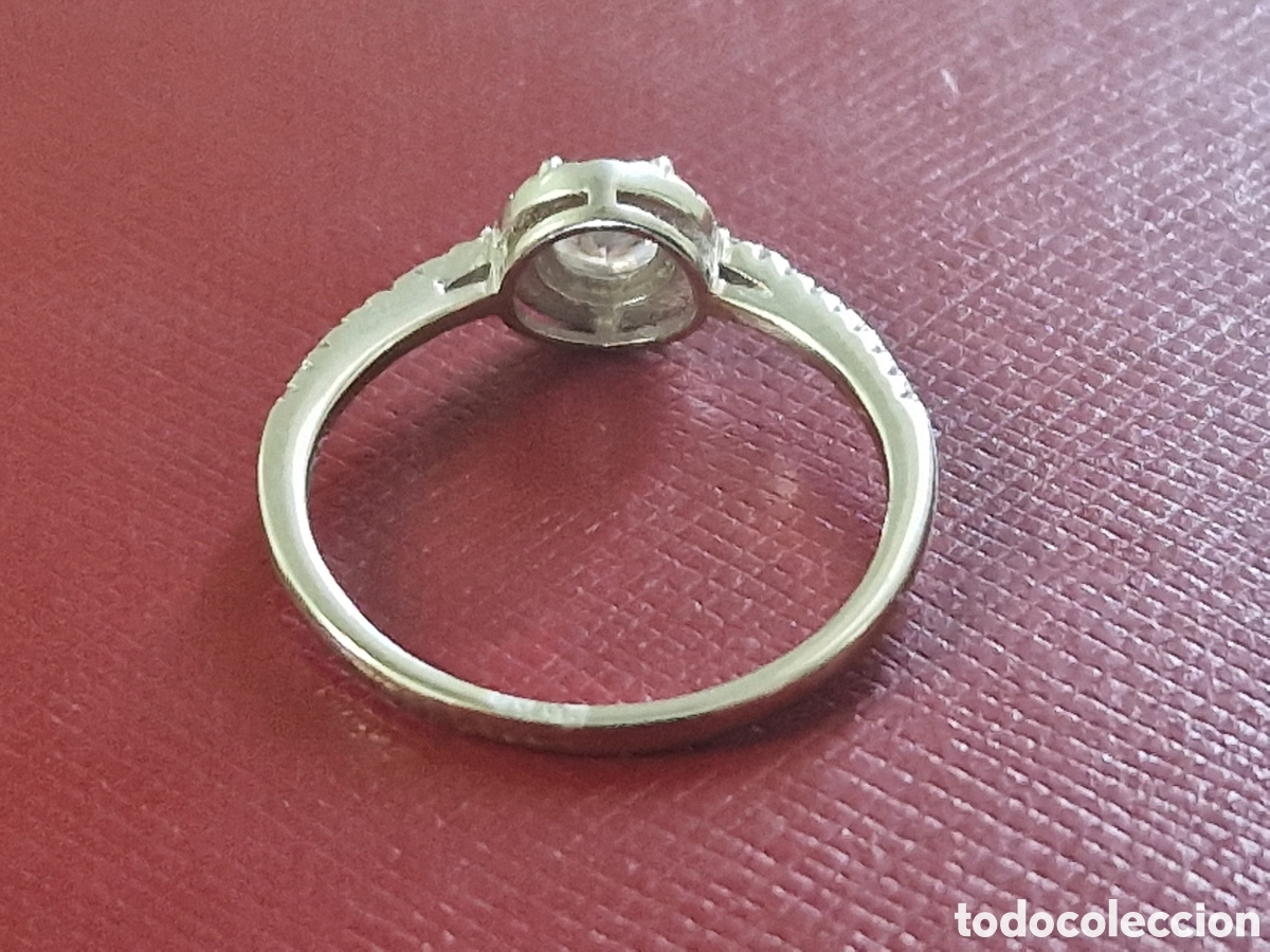 Joyeria: ANILLO DE PLATA RODIADA Y CIRCONITAS NUEV0 - Foto 2
