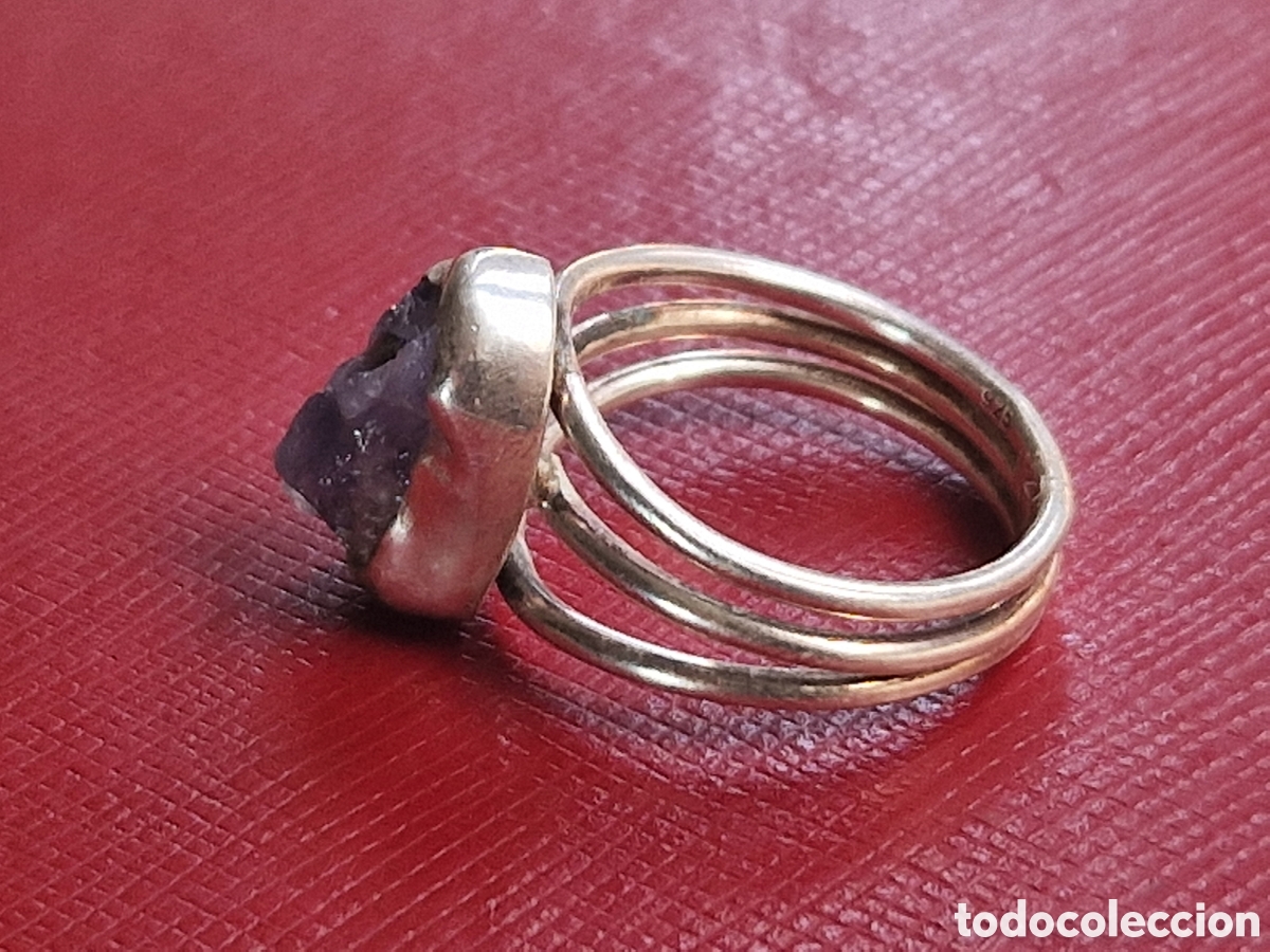 Joyeria: ANILLO DE PLATA Y CUARZO NATURAL - Foto 5
