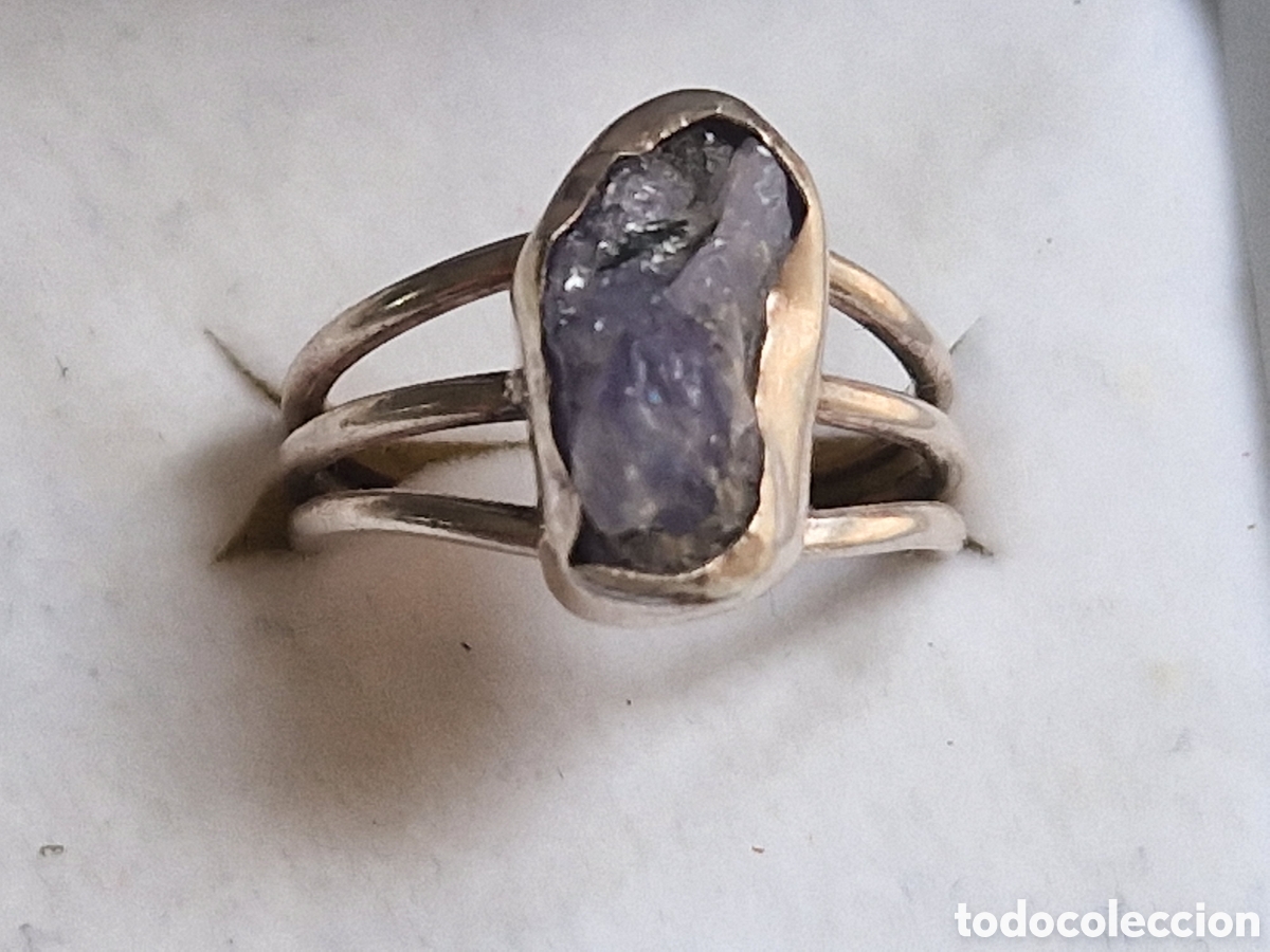 Joyeria: ANILLO DE PLATA Y CUARZO NATURAL - Foto 6