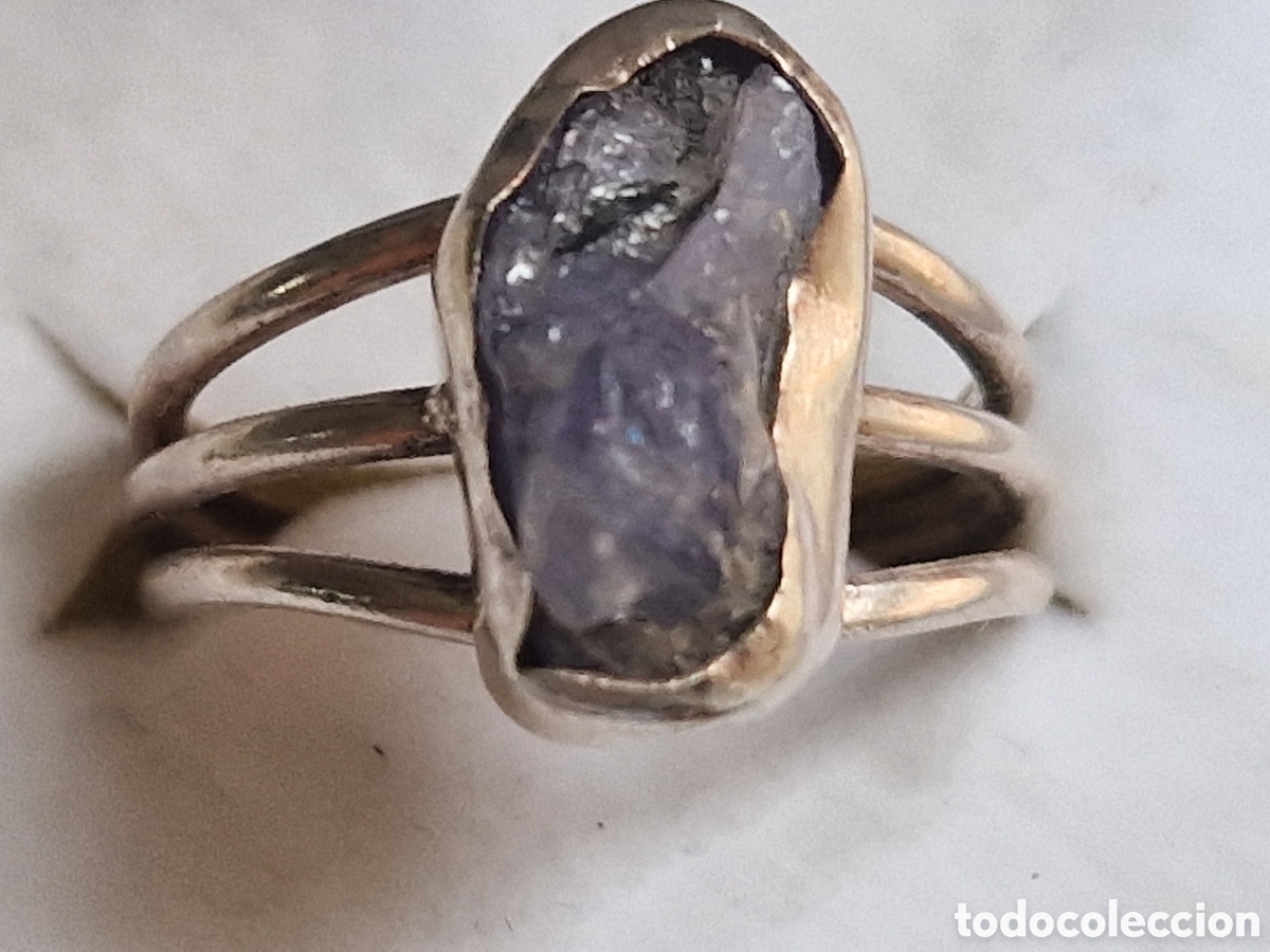 Joyeria: ANILLO DE PLATA Y CUARZO NATURAL - Foto 7