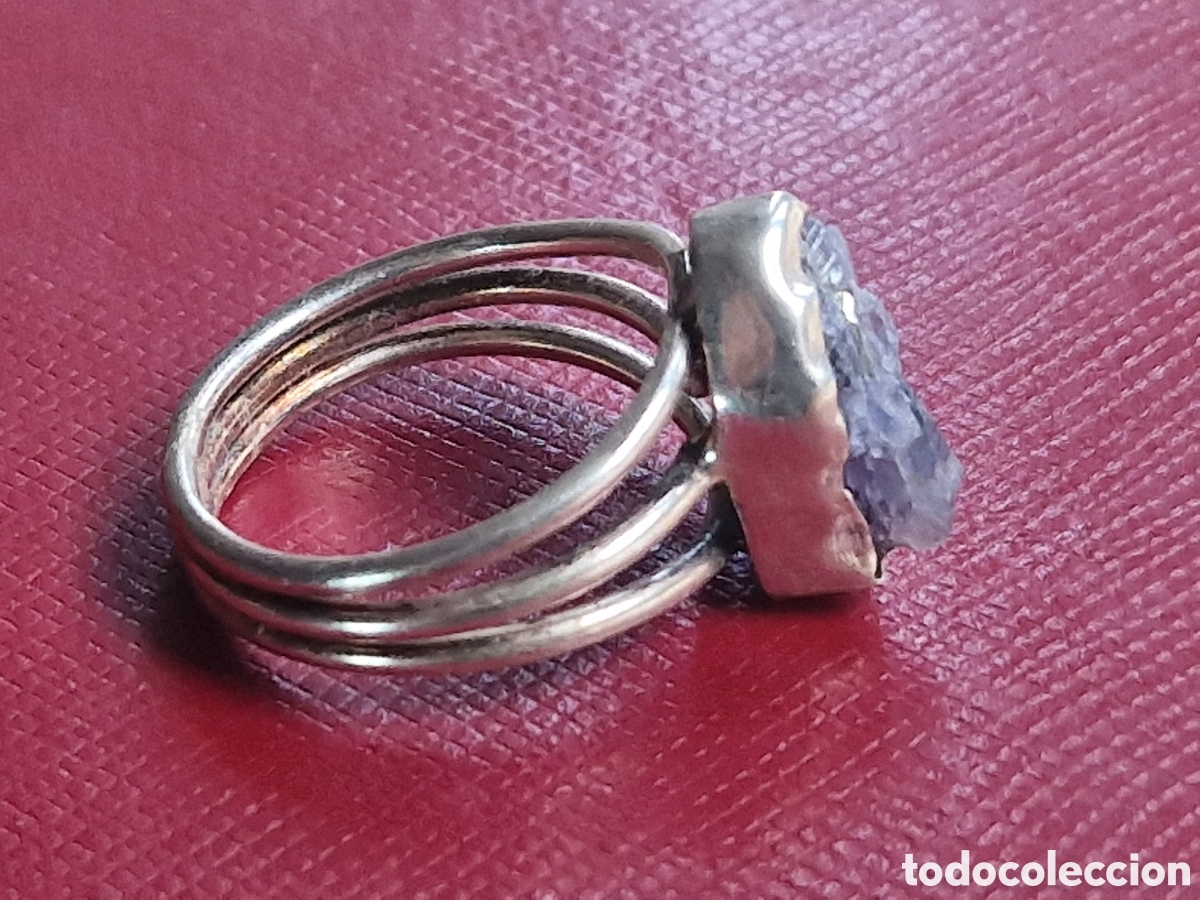 Joyeria: ANILLO DE PLATA Y CUARZO NATURAL - Foto 8
