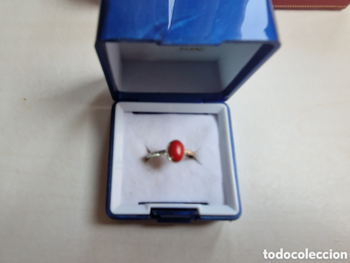 Joyeria: ANILLO DE PLATA Y CORAL NATURAL NUEVO - Foto 5