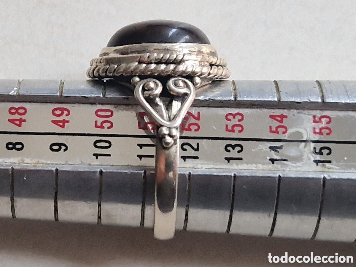 Joyeria: ANILLO DE PLATA Y PIEDRA TIGRE NUEVO - Foto 2
