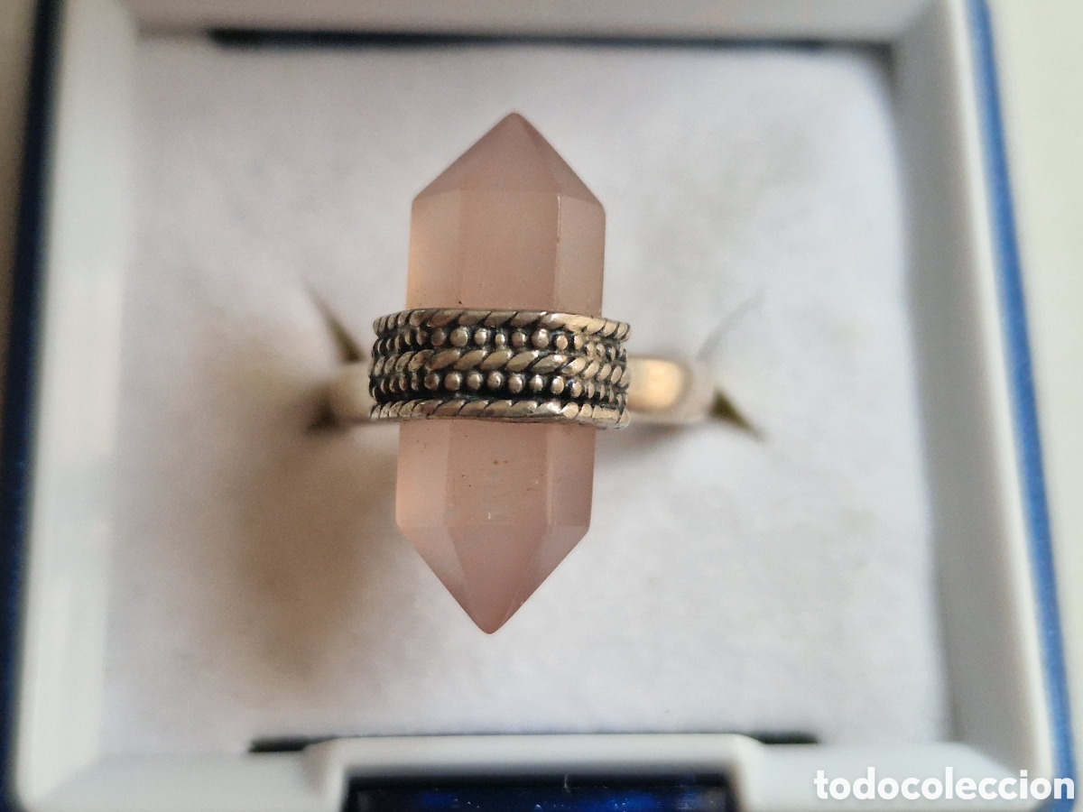 Joyeria: ANILLO DE PLATA Y CUARZO ROSA NUEVO - Foto 5