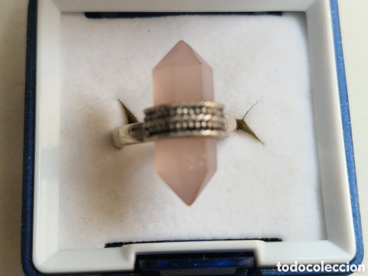 Joyeria: ANILLO DE PLATA Y CUARZO ROSA NUEVO - Foto 1