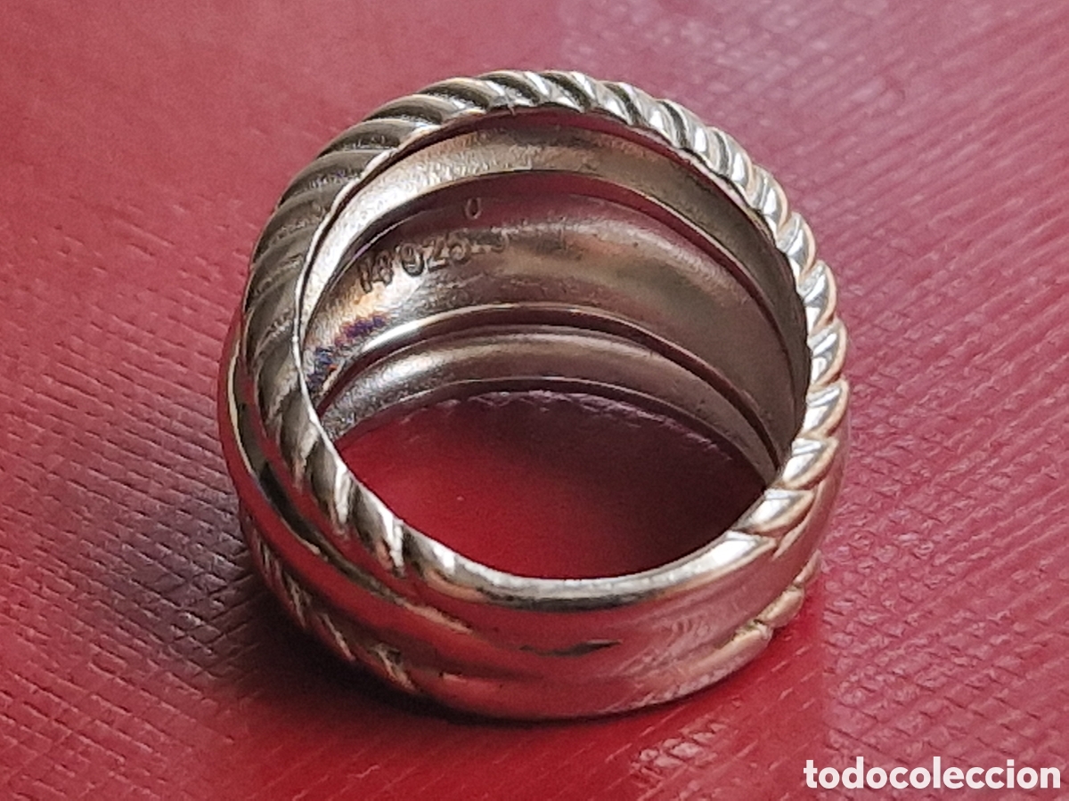 Joyeria: ANILLO TIPO ANCHO PKATA DE LEY NUEVO - Foto 4