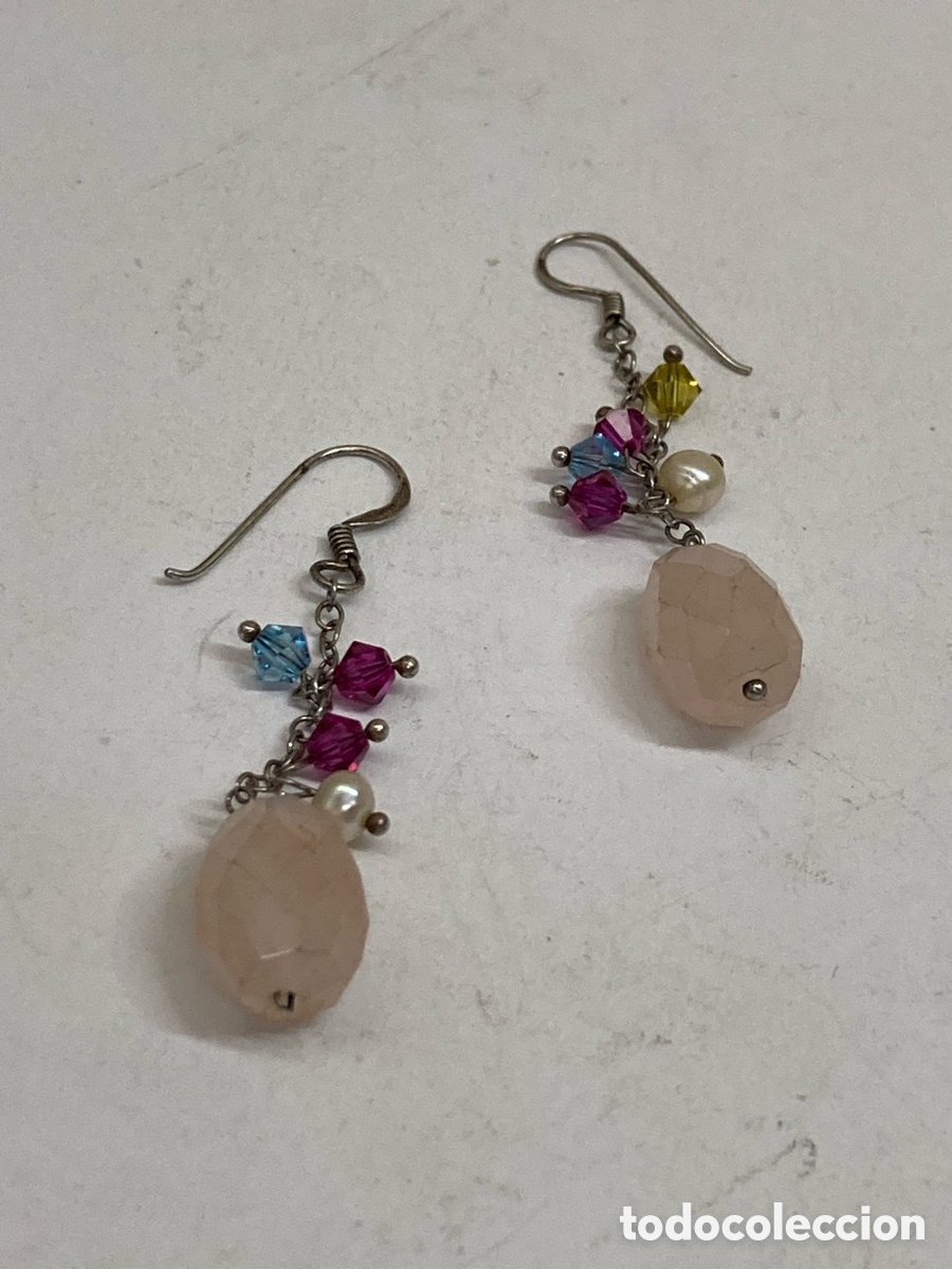 Joyeria: Pendientes de plata Y CUARZO /P73 - Foto 1