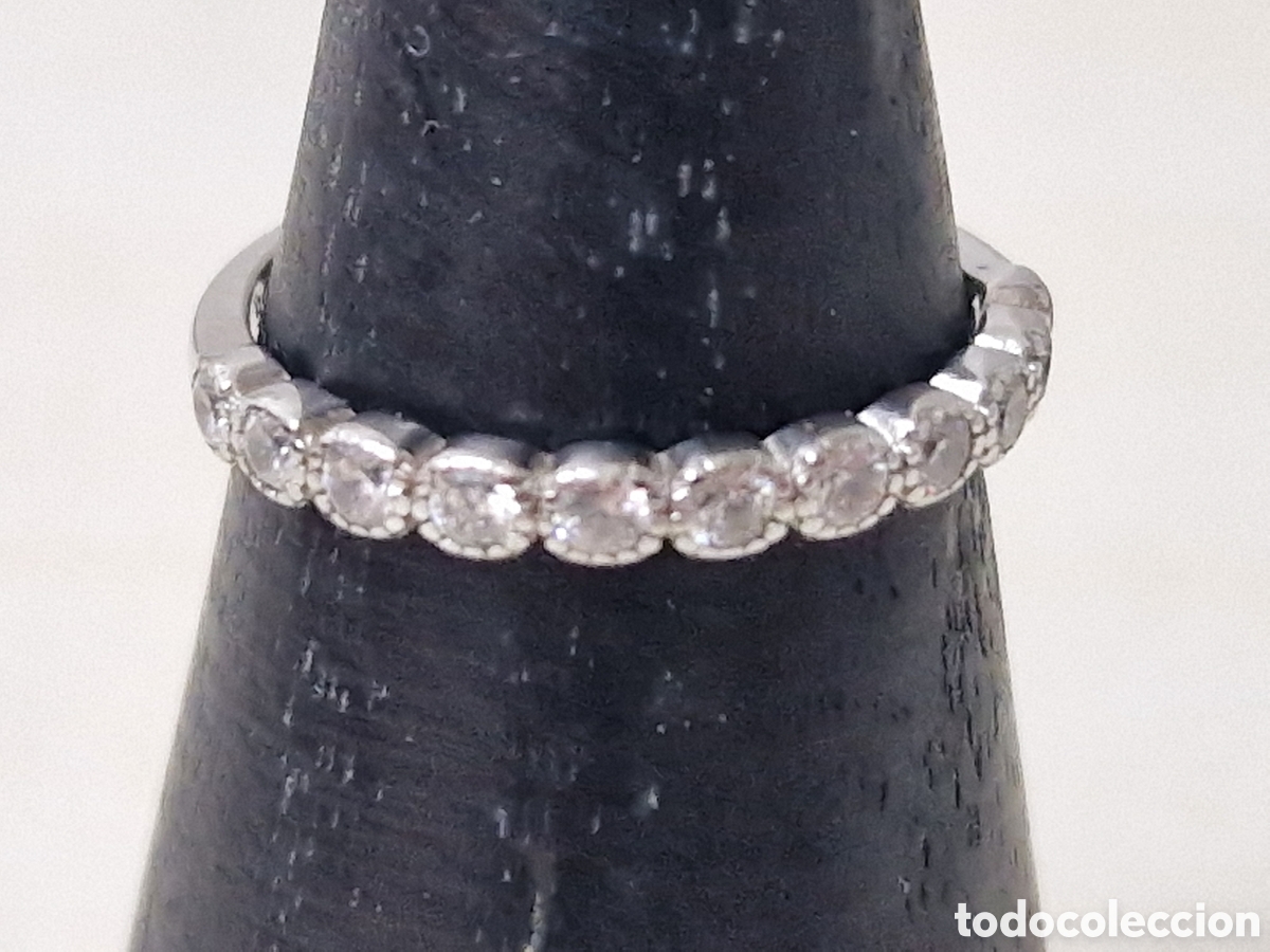 Joyeria: ANILLO DE PLATA Y CIRCONITAS NUEVO - Foto 3