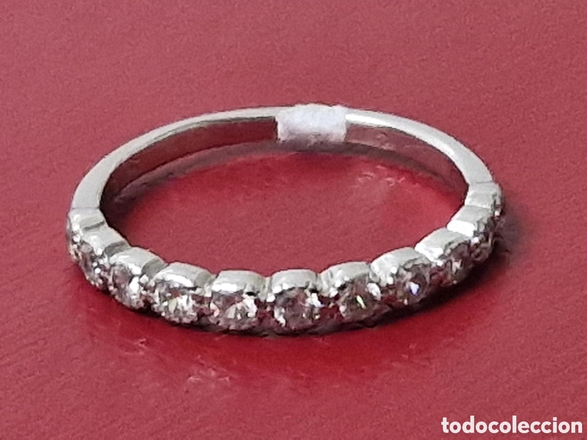 Joyeria: ANILLO DE PLATA Y CIRCONITAS NUEVO - Foto 5