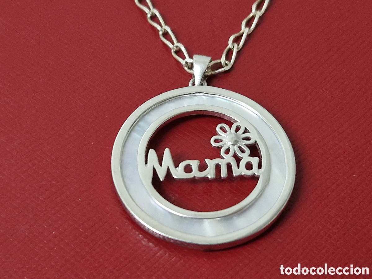 Joyeria: COLGANTE PLATA Y NACAR CON CADENA EN PLATA - Foto 7