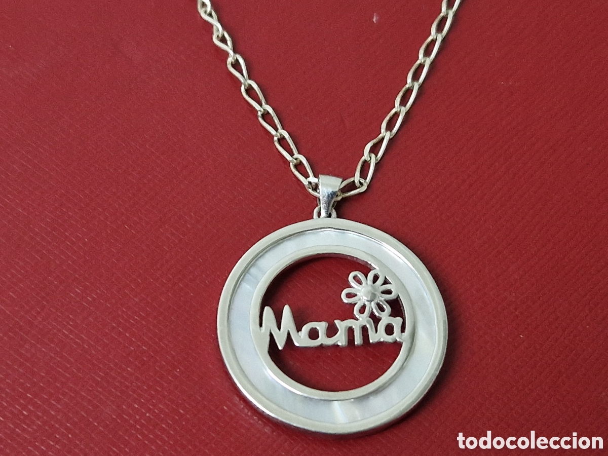 Joyeria: COLGANTE PLATA Y NACAR CON CADENA EN PLATA - Foto 8
