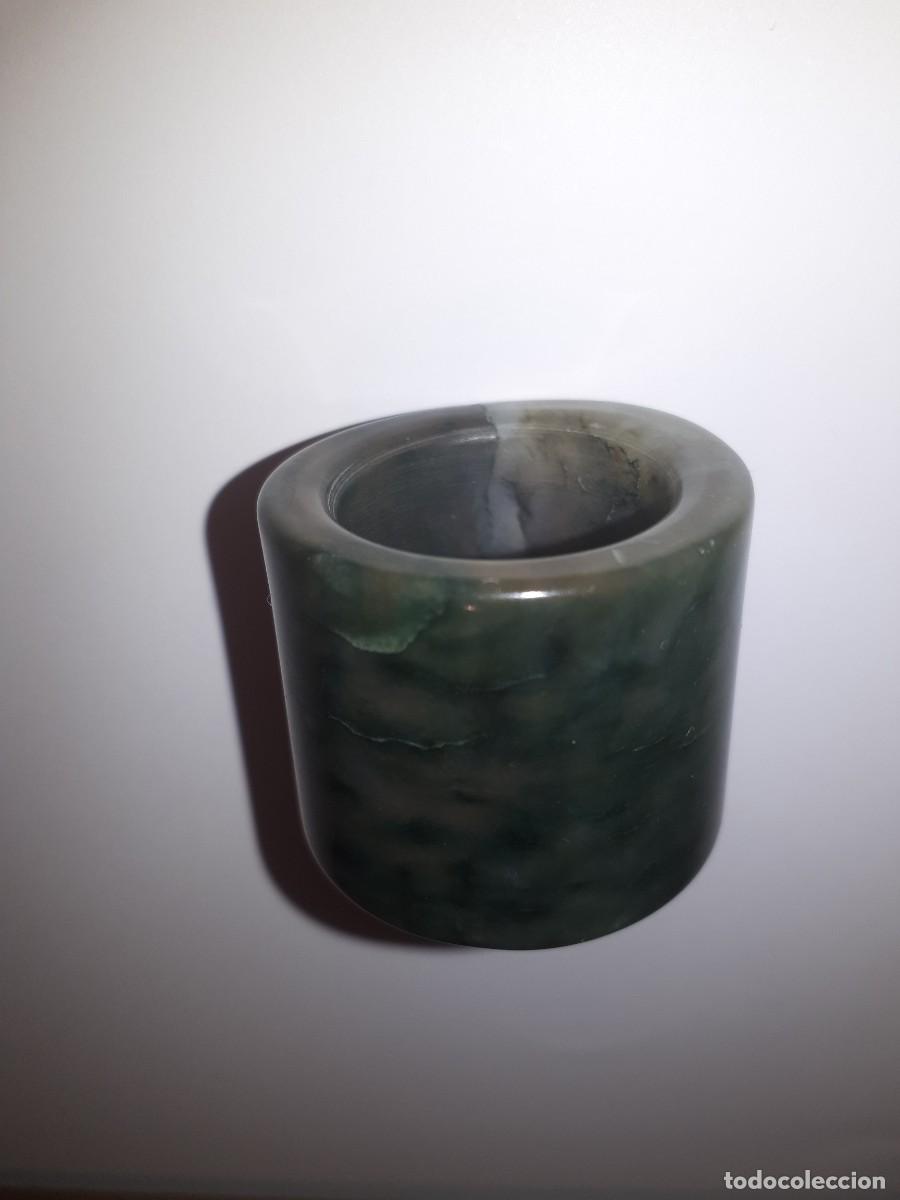 Joyeria: Antiguo anillo de jade. - Foto 1