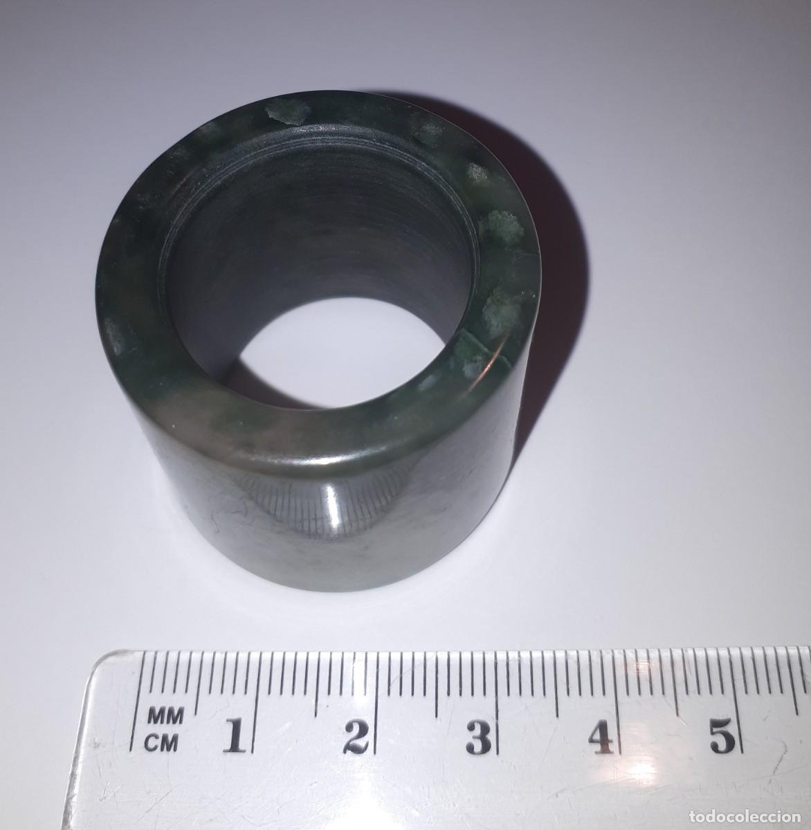 Joyeria: Antiguo anillo de jade. - Foto 3