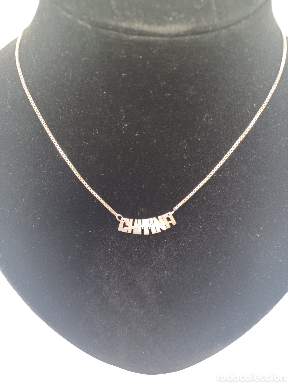 Joyeria: Collar de plata. 4gr - Foto 3