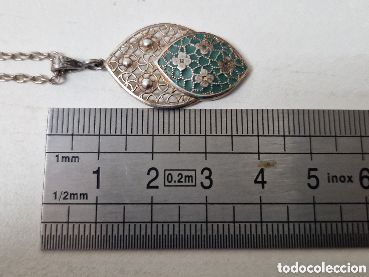 Joyeria: CADENA Y COLGANTE EN PLATA DE LEY - Foto 4