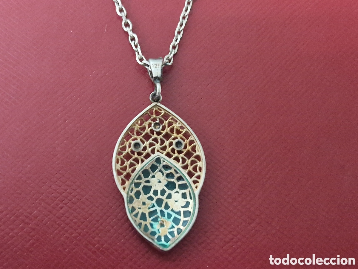 Joyeria: CADENA Y COLGANTE EN PLATA DE LEY - Foto 2