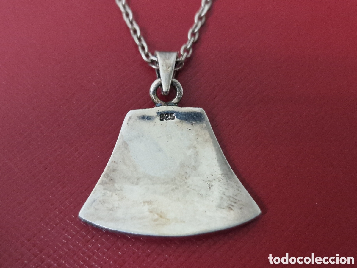 Joyeria: COLGANTE DE PLATA Y TURQUESA - Foto 3