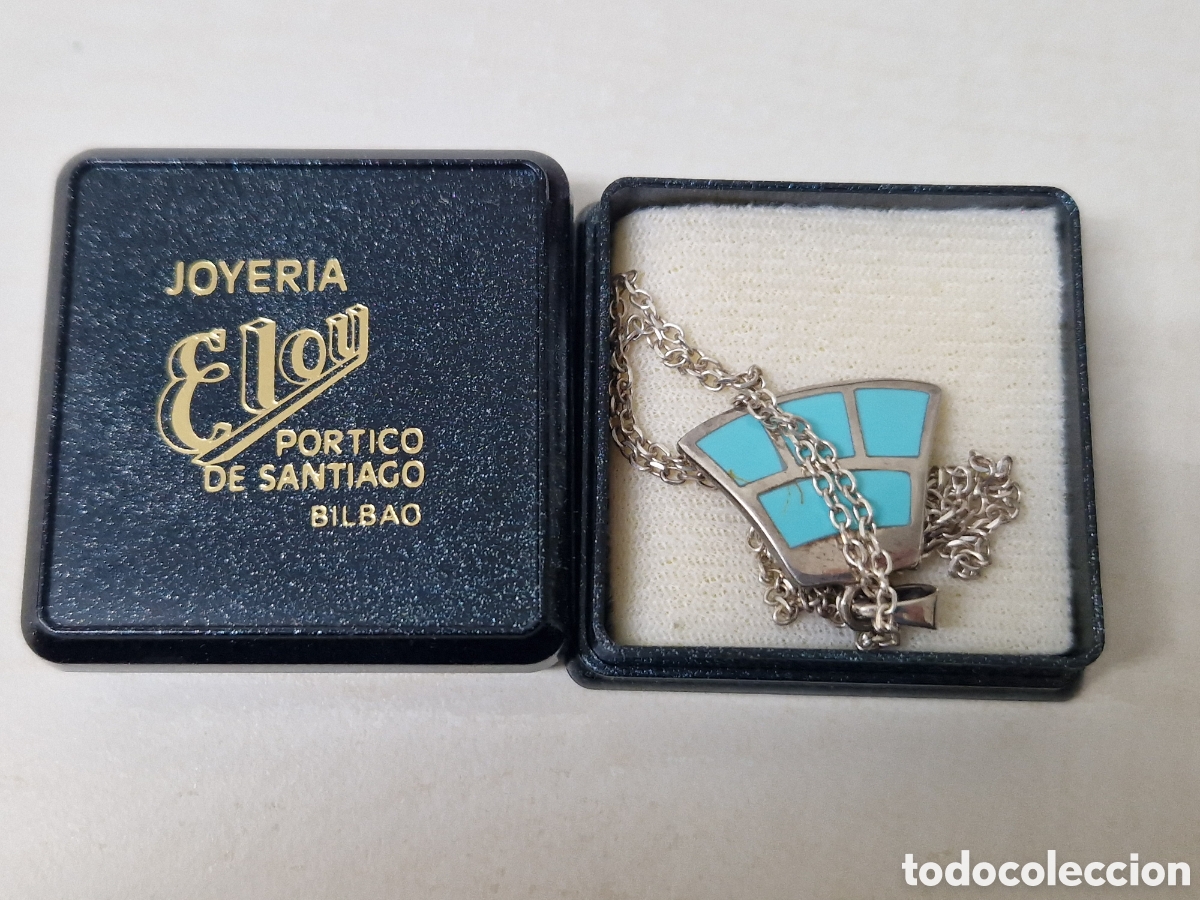 Joyeria: COLGANTE DE PLATA Y TURQUESA - Foto 8