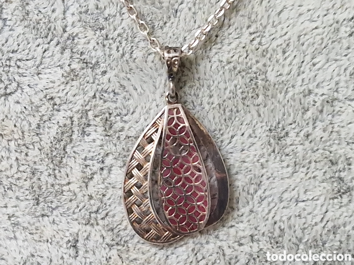 Joyeria: CADENA Y COLGANTE EN PLATA - Foto 2