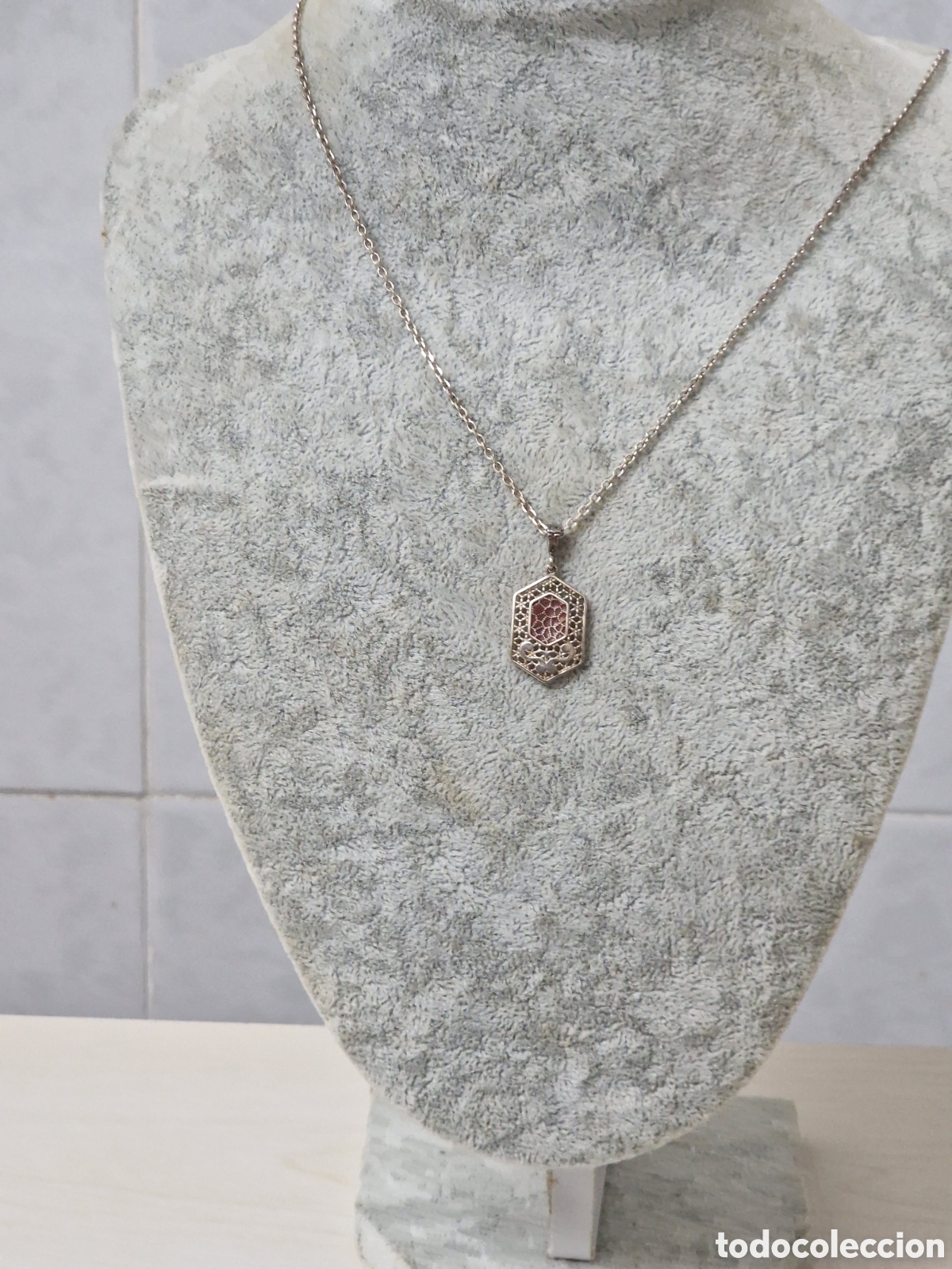 Joyeria: CADENA Y COLGANTE EN PLATA DE LEY - Foto 3