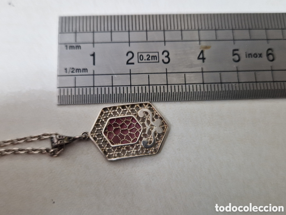 Joyeria: CADENA Y COLGANTE EN PLATA DE LEY - Foto 4