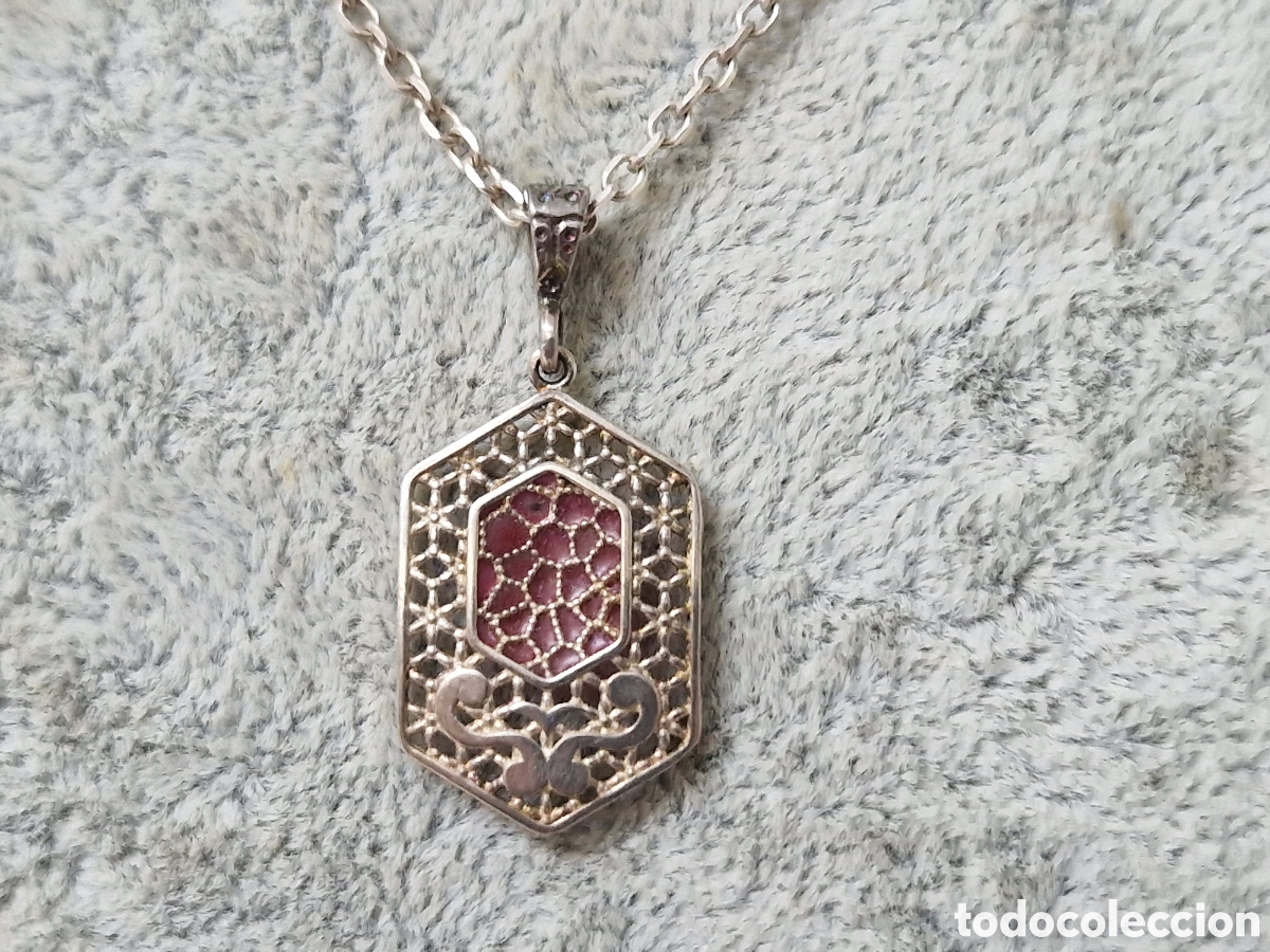 Joyeria: CADENA Y COLGANTE EN PLATA DE LEY - Foto 5