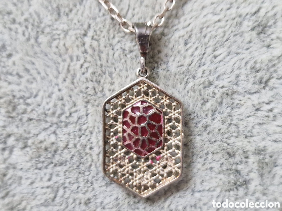 Joyeria: CADENA Y COLGANTE EN PLATA DE LEY - Foto 6