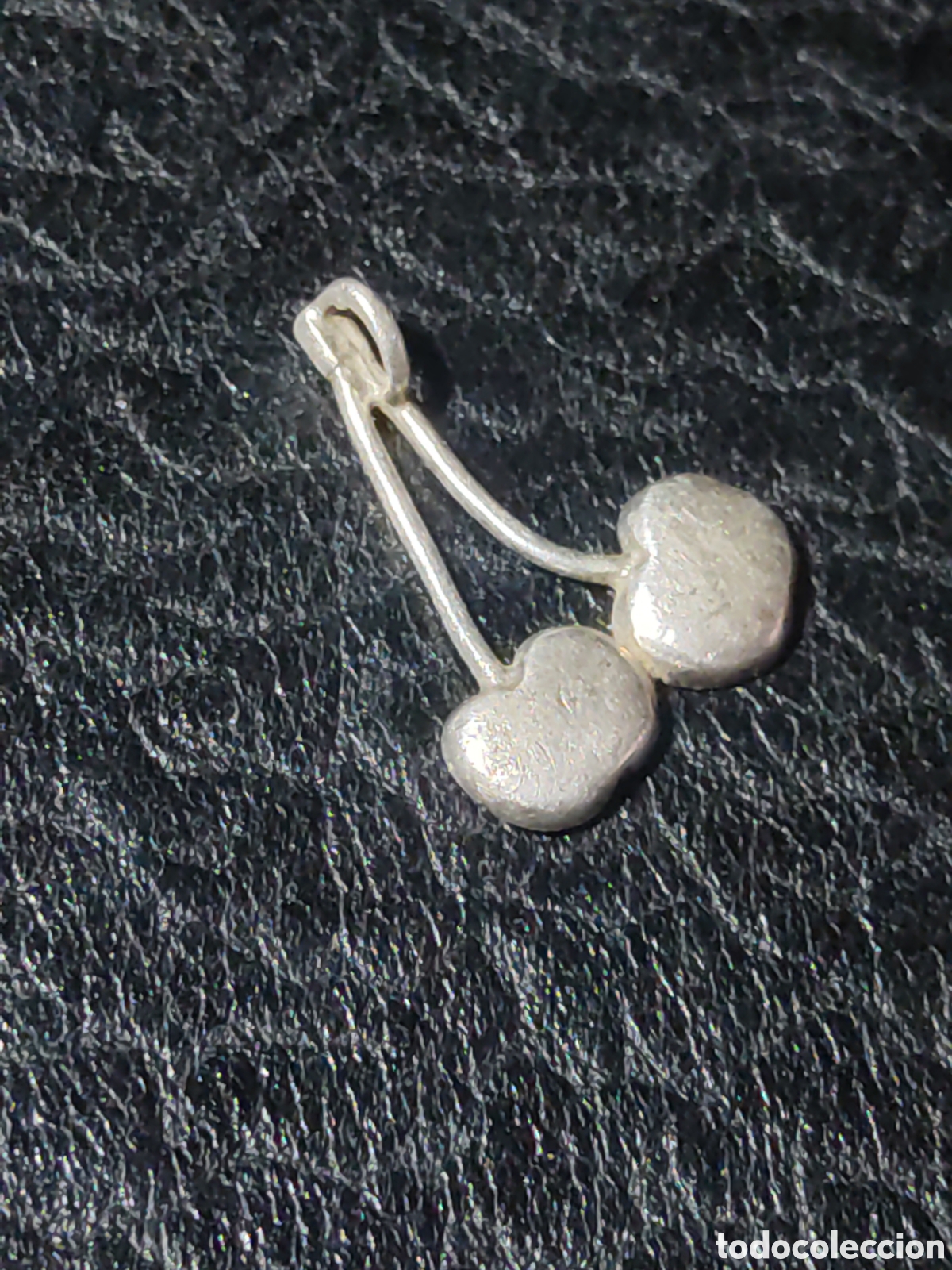 Joyeria: Colgante cerezas esmaltadas de plata 925. - Foto 4