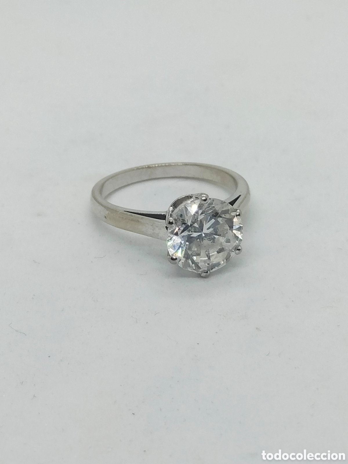 Joyeria: Anillo oro 18kts. circonita 5,75grms. - Foto 1