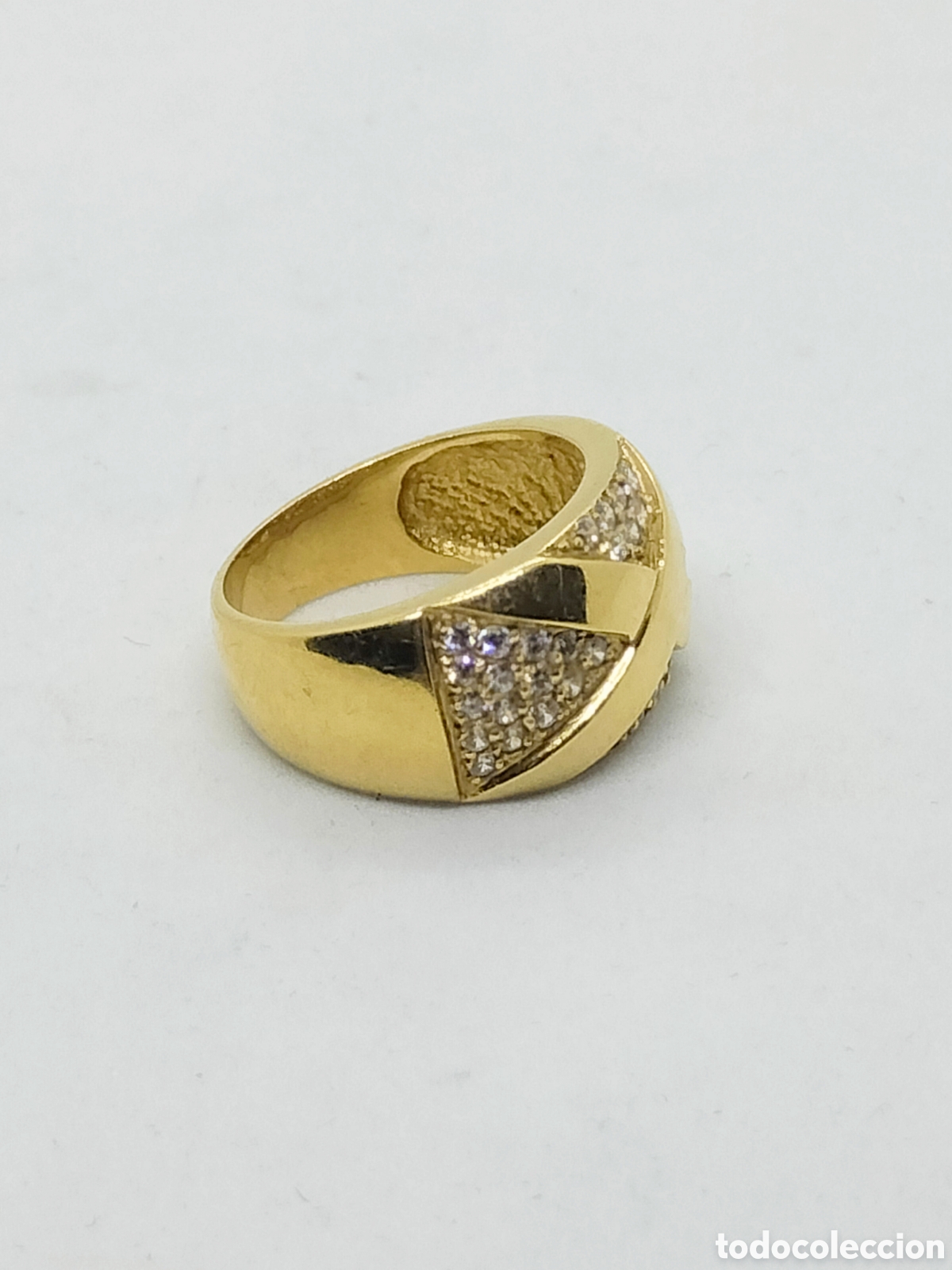 Joyeria: Anillo oro 18kts. brillantes 7,5.-grms. - Foto 2