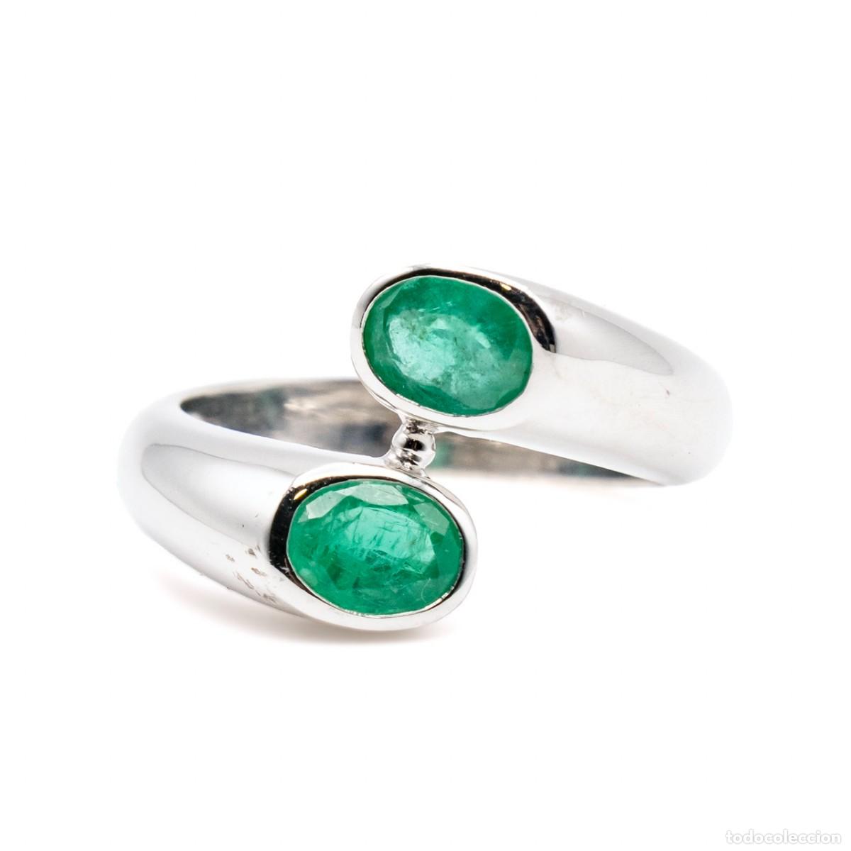 Joyeria: Sortija T&uacute; y Yo Esmeralda - Foto 1