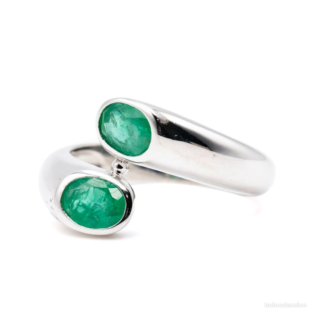 Joyeria: Sortija T&uacute; y Yo Esmeralda - Foto 2