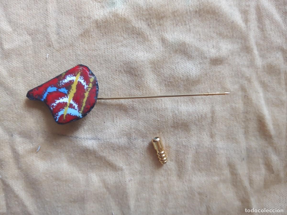 Joyeria: BONITO BROCHE ALFILER ANTIGUO esmalte - Foto 2