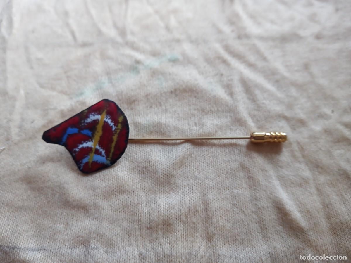 Joyeria: BONITO BROCHE ALFILER ANTIGUO esmalte - Foto 4
