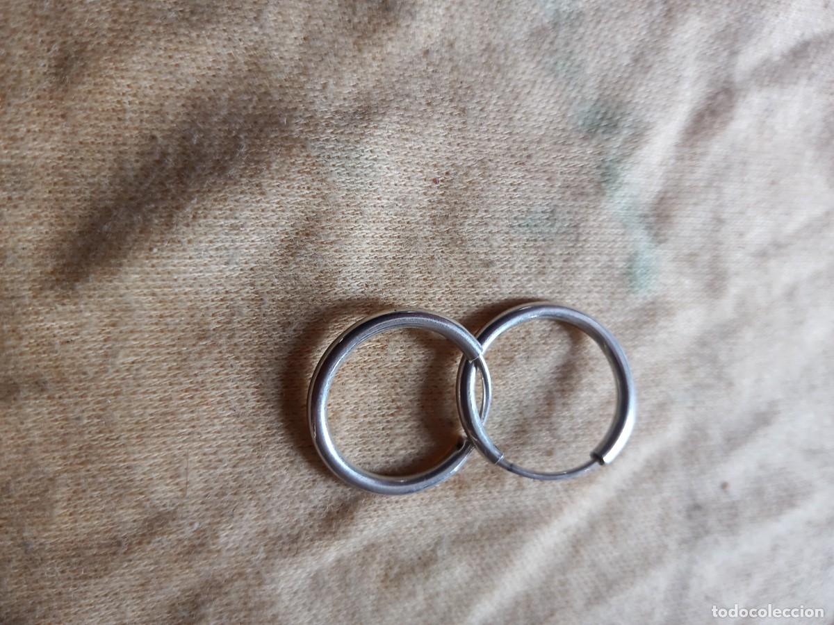 Joyeria: BONITOS PENDIENTES ARO PLATA 925 ANTIGUOS - Foto 2