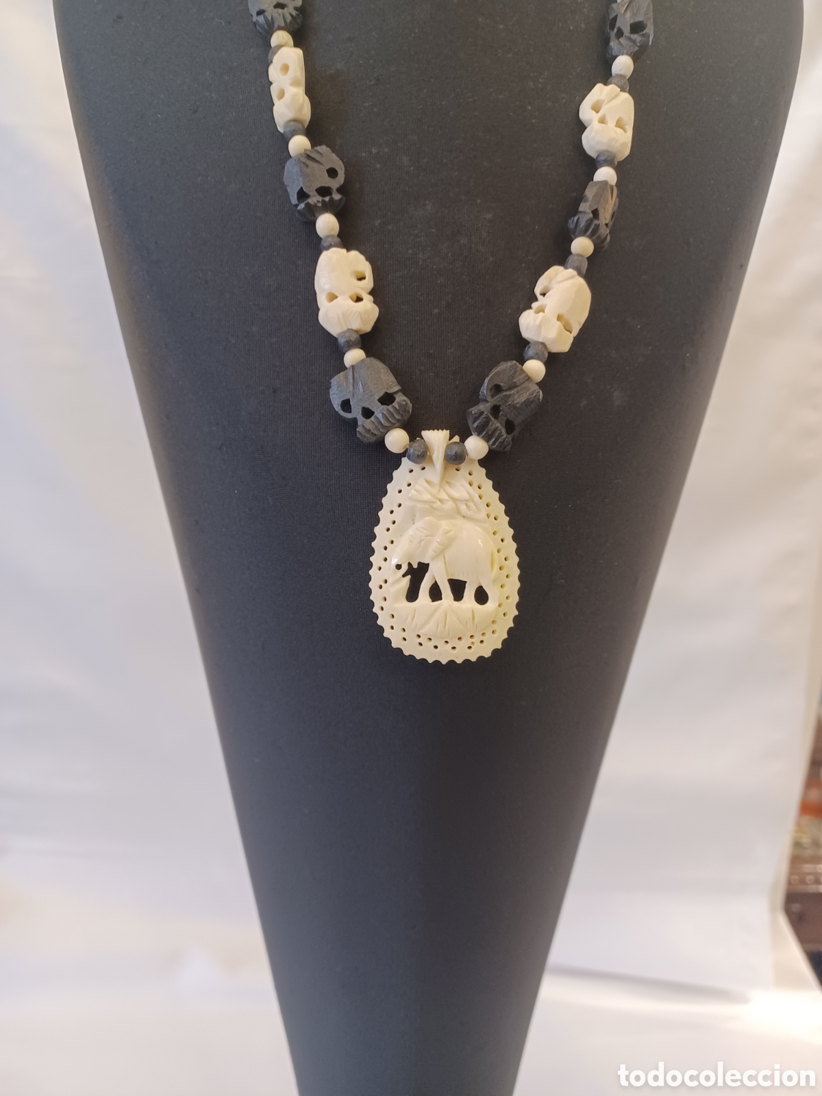 Joyeria: Collar de hueso. - Foto 3