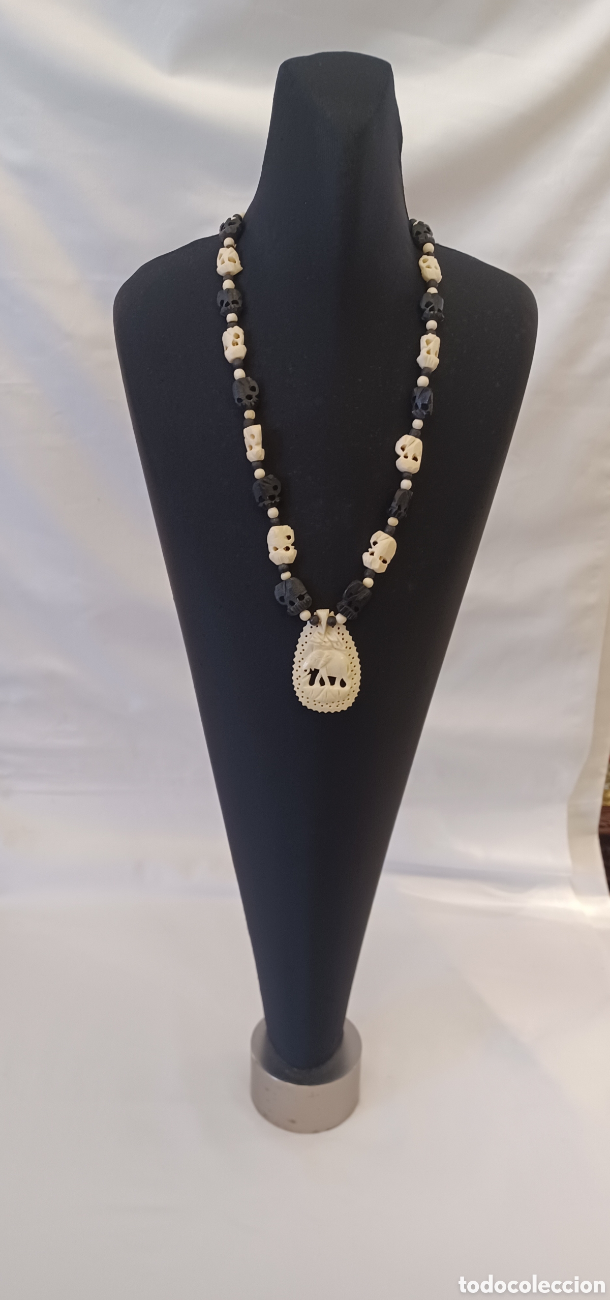 Joyeria: Collar de hueso. - Foto 1