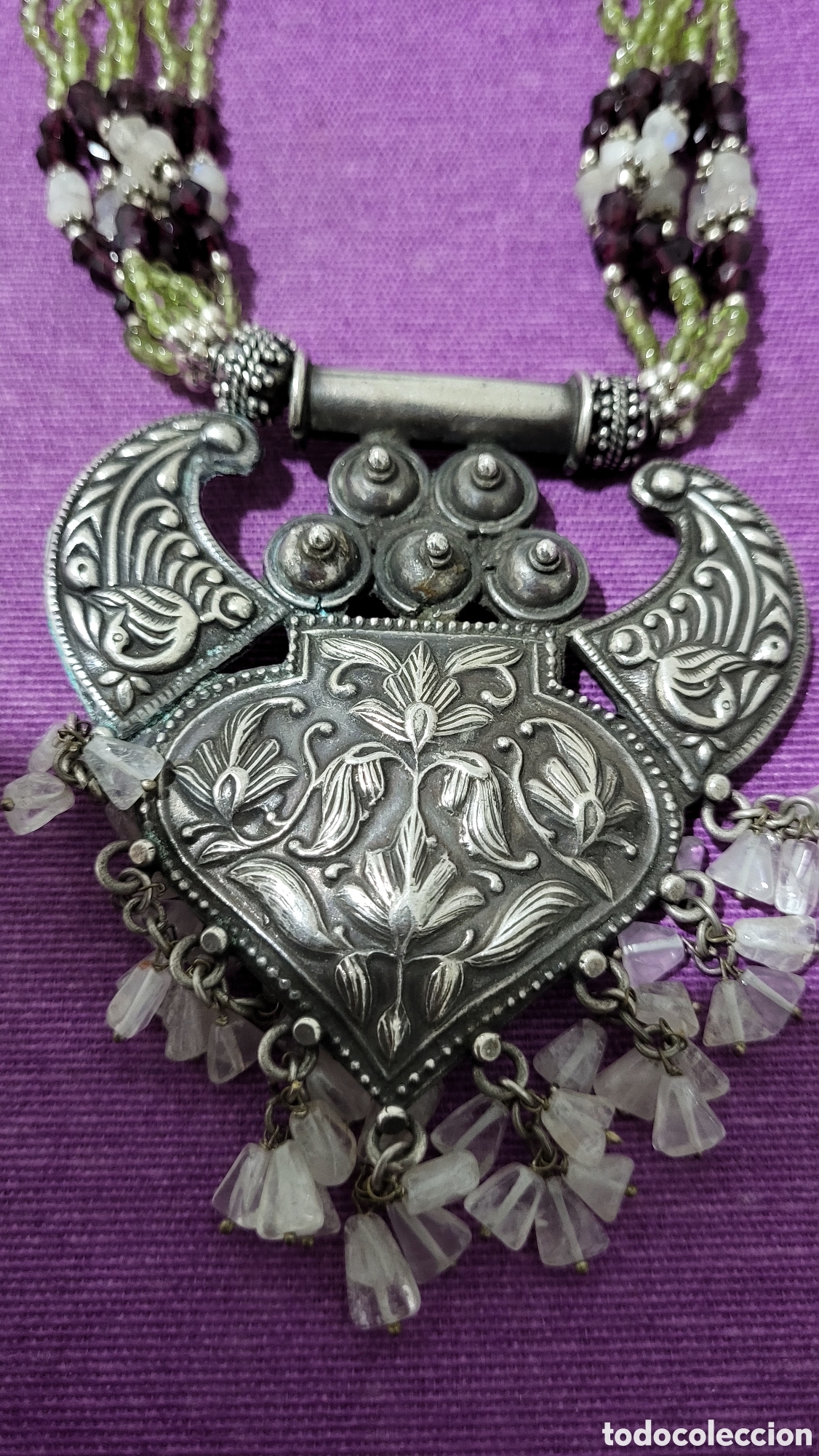 Joyeria: Colgante colar amuleto plata 925 - Foto 1