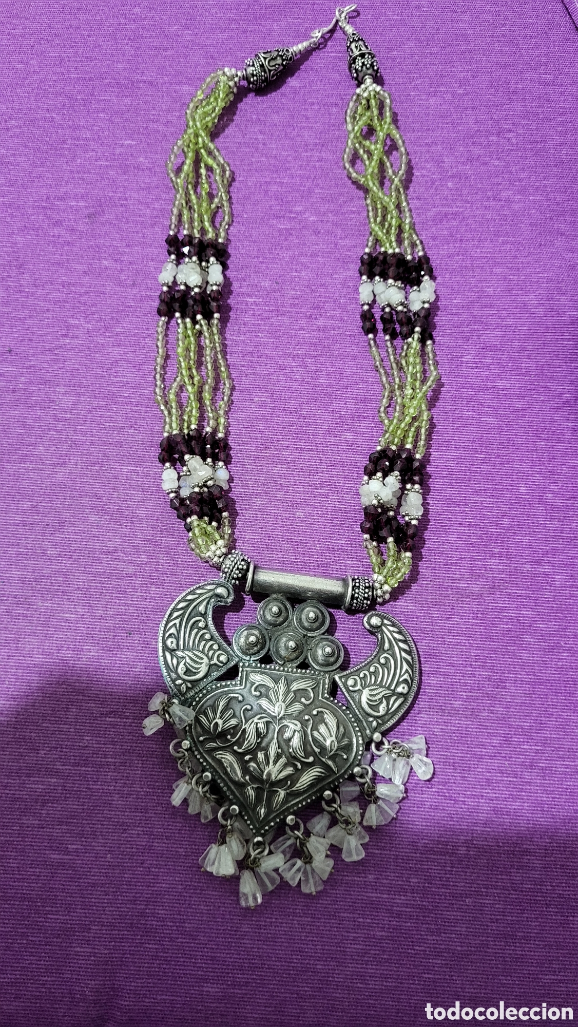 Joyeria: Colgante colar amuleto plata 925 - Foto 4