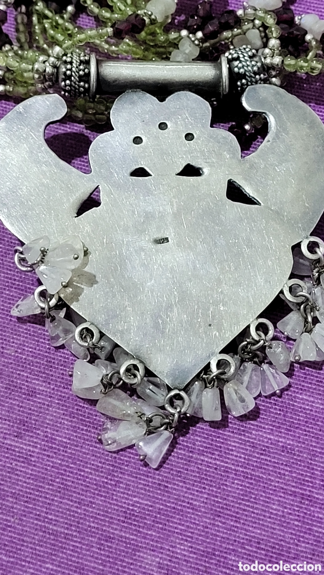 Joyeria: Colgante colar amuleto plata 925 - Foto 5