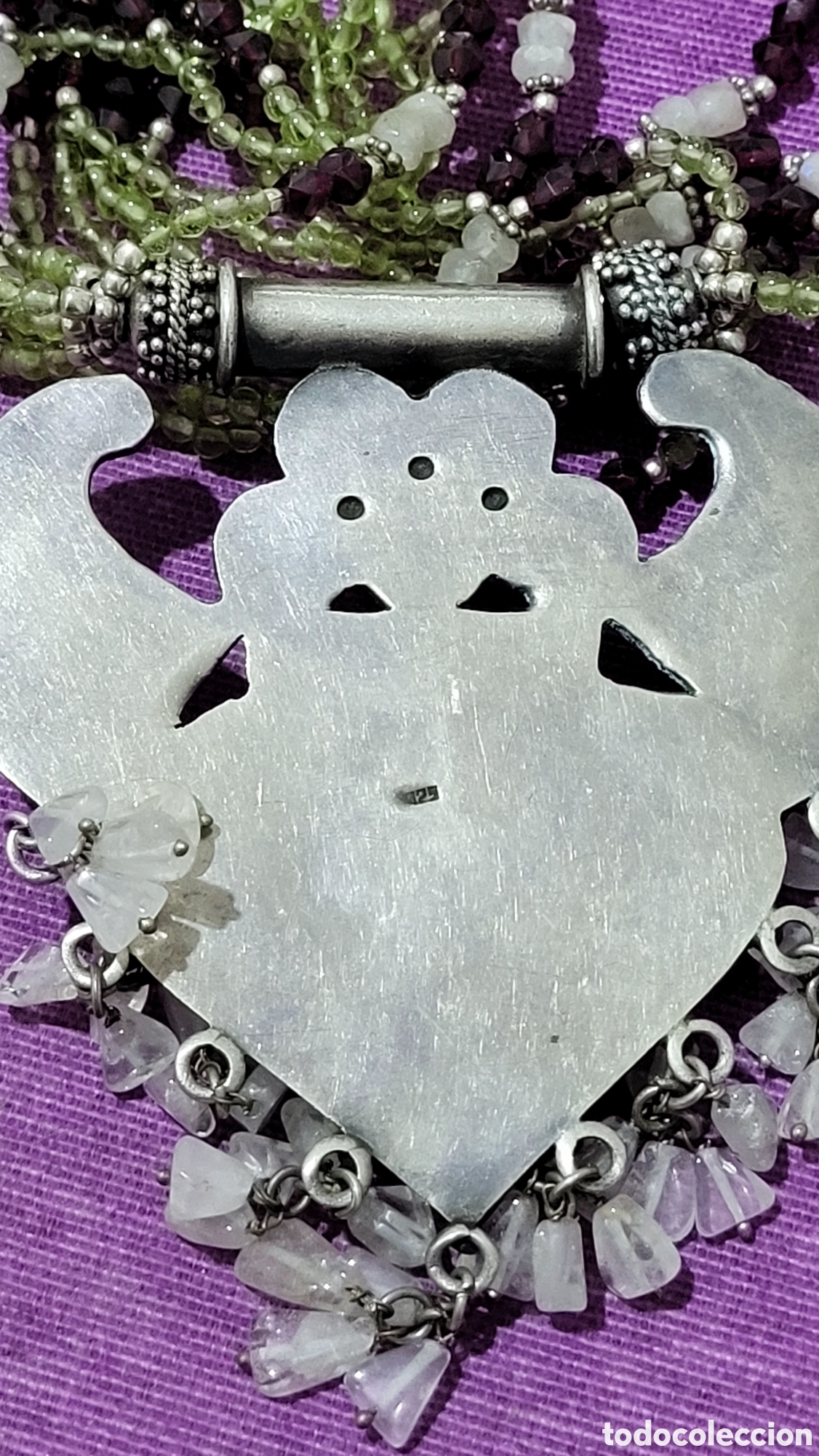 Joyeria: Colgante colar amuleto plata 925 - Foto 6