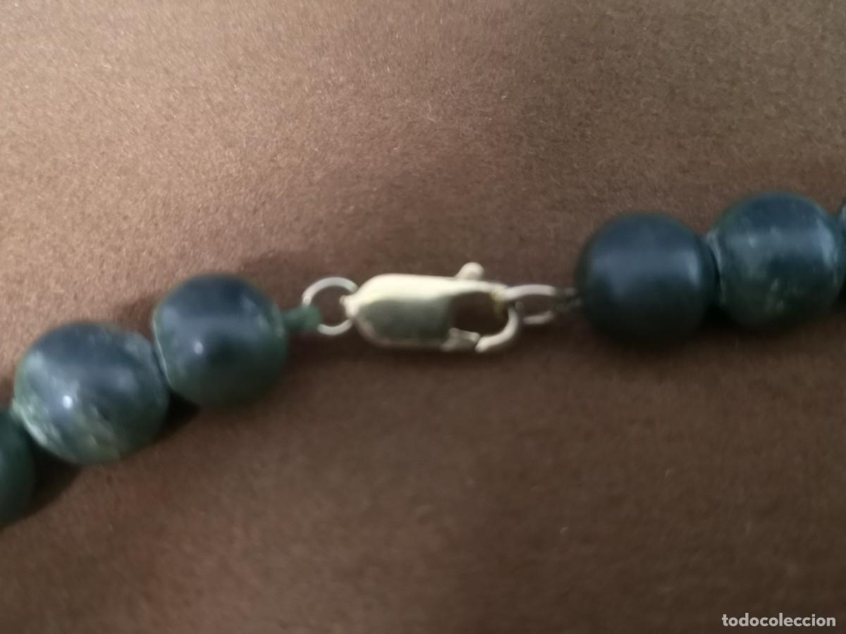 Joyeria: COLLAR EN JADE VERDE OSCURO - Foto 7