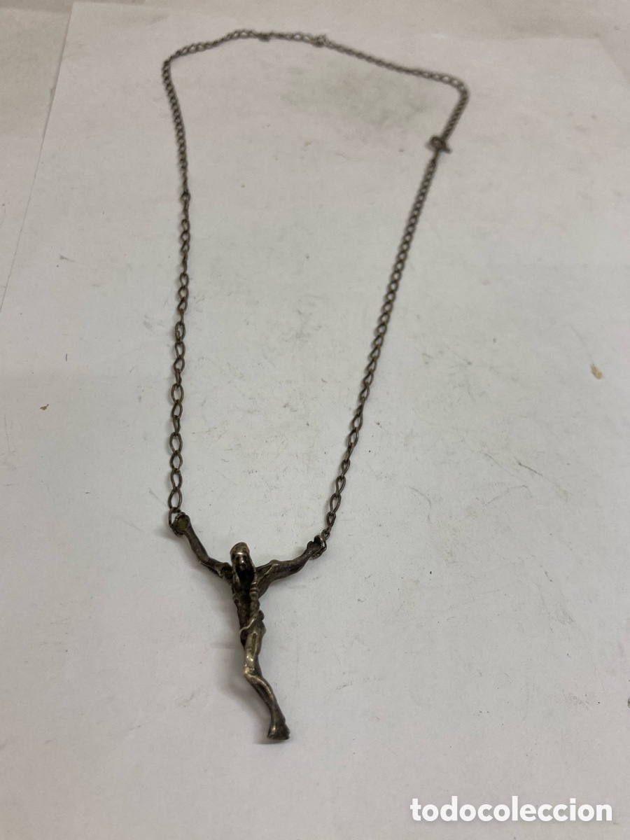 Joyeria: Cadena CRISTO DE DALHI de plata CC62 - Foto 1