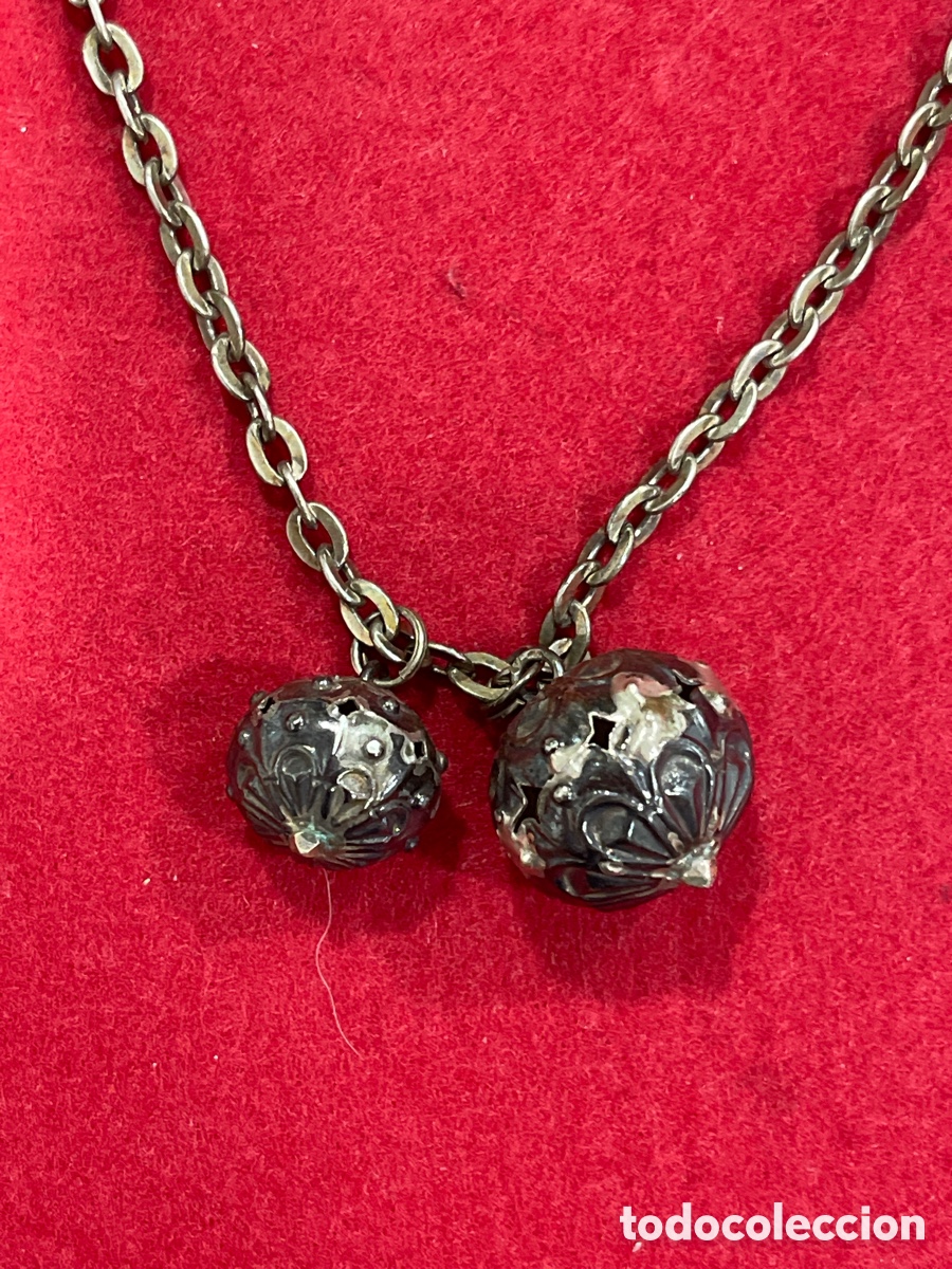 Joyeria: Cadena con colgante en plata de ley contrastada - Foto 2