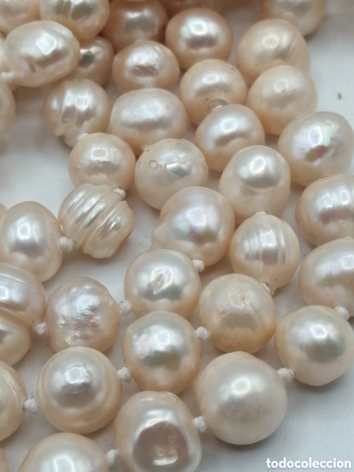 Joyeria: Collar perlas australianas barrocas - Foto 7