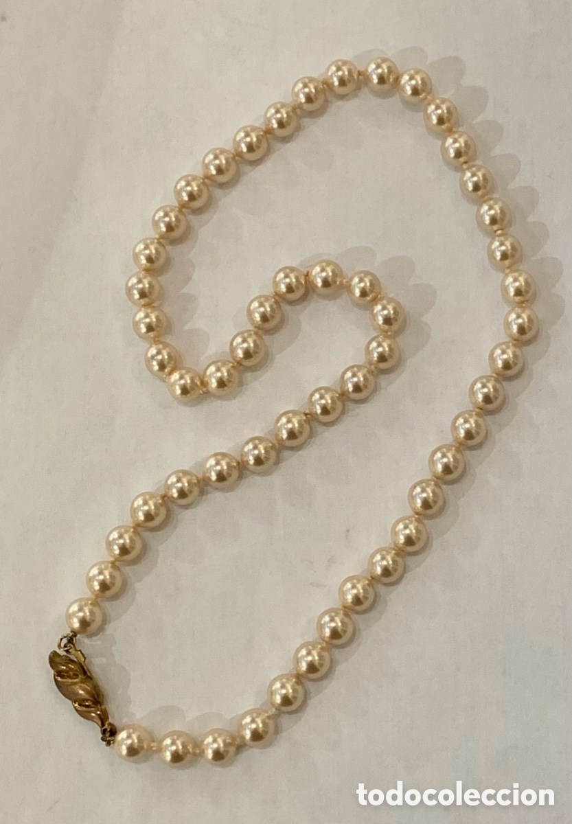 Joyeria: Collar. Gargantilla de Perlas. Majorica. - Foto 2