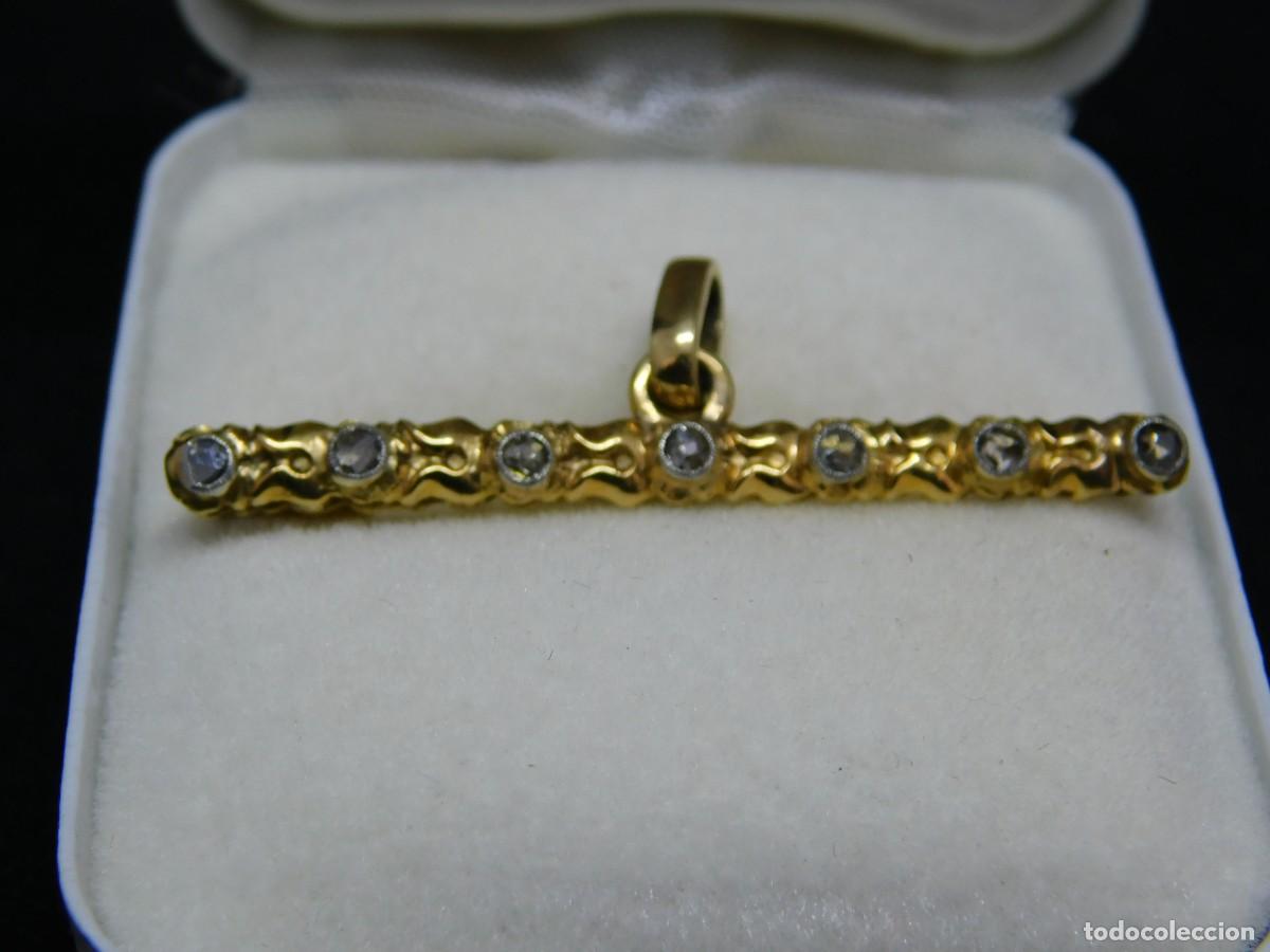 Joyeria: ANTIGUA AGUJA DE ORO 18K - Foto 5
