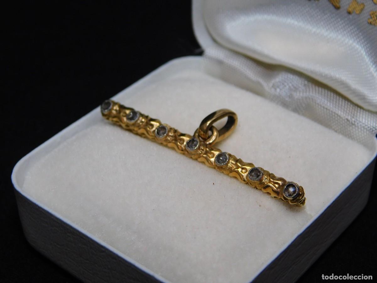 Joyeria: ANTIGUA AGUJA DE ORO 18K - Foto 6