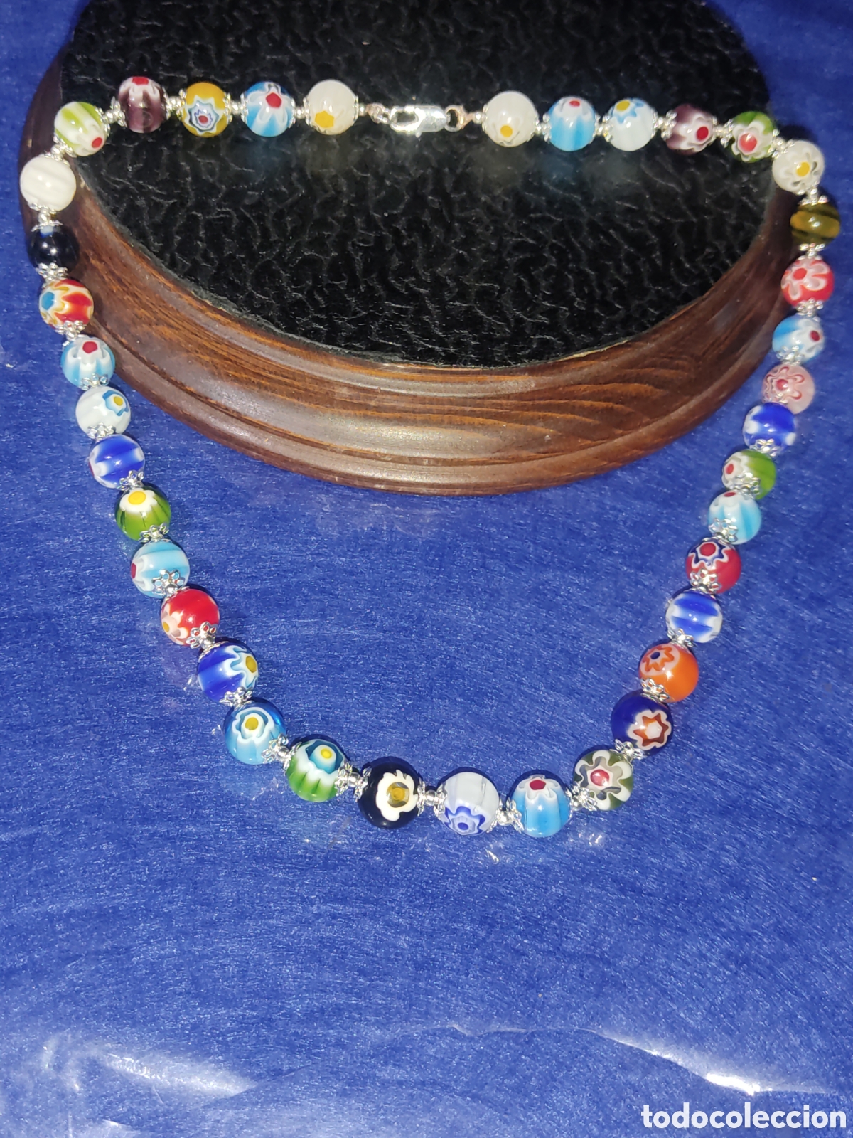 Joyeria: Collar de cristal de Murano millefiori. *T* - Foto 2
