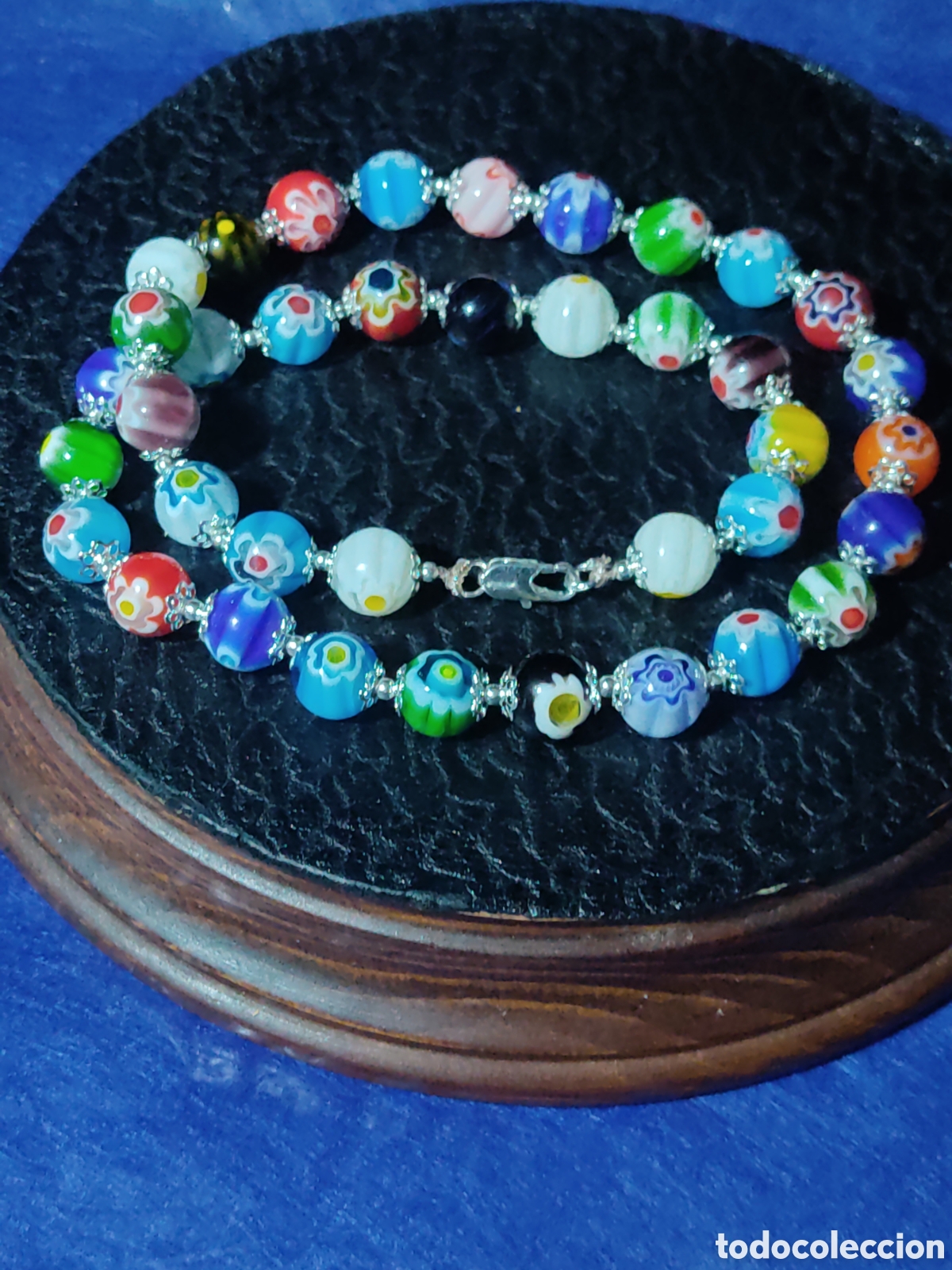 Joyeria: Collar de cristal de Murano millefiori. *T* - Foto 6